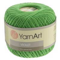 ЯрнАрт Віолет (YarnArt Violet) 50г/282м 6332 зелений