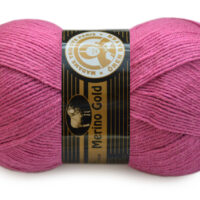 Мадам Трікоте Меріно Голд (Madame Tricote Merino Gold) 100г/400м 051 півонія