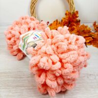 Алізе Пуффі (Alize Puffy) 100г/9,5м 529 темний персик