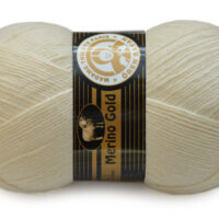 Мадам Трікоте Меріно Голд (Madame Tricote Merino Gold) 100г/400м 121 молочний