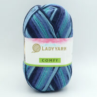 Леді Ярн Комфі (Lady Yarnm Comfy) 100г/400м Р4309-5536 синьо-блакитна
