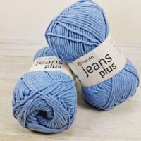 ЯрнАрт Джинс Плюс (YarnArt Jeans Plus) 100г/160м 15 блакитний