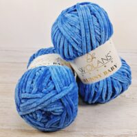 Воланс Бані бебі (Wolans Yarns Bumy Baby) 100г/120м 100-35 синій