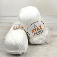 Аяз Макраме (Ayaz Makrеme) 100г/140м 1300 молочний