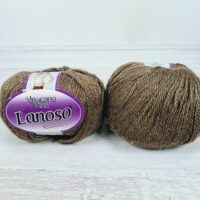 Ланосо Алпакана Файн (Lanoso Alpacana Fine) 100г/220м 926 коричневий