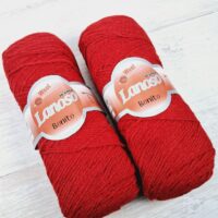 Ланосо Боніто (Lanoso Bonito) 100г/328м 956 червоний