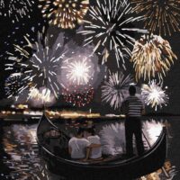 Картина за номерами КНО4850 Романтична Венеція 40*50см