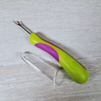 Розпорювач 12см пластикова ручка прогумований салатовий К2С1-027