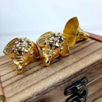 Ніжка С-008 золото 35*30мм пластик