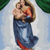 Картина за номерами КНО4868 Секстинська мадона 40*50см