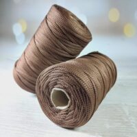 Шнур ПЕФ 5мм 200г/100м без наповнювача №101 коричневий