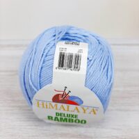 Гімалая Делюкс Бамбук ( HimalayaDeluxe Bamboo) 100г/250м 124-13 блакитний