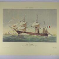 Арт постер репродукція "La flotte universelle. La loire" 25*35см