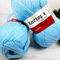 Картопу Гонка (Kartopu Gonca) 100г/300м 502 ніжно-блакитний