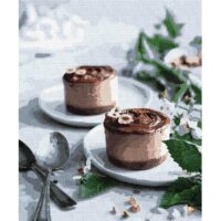 Картина за номерами КНО5604 Шоколадні тістечка 30*40см