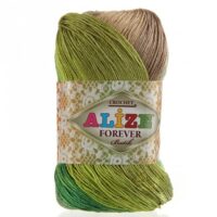 Алізе Фореве (Alize Flower Crochet) 50г/300м 669 хвиля океану