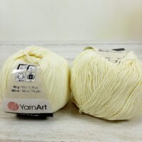 ЯрнАрт Джинс (YarnArt Jeans) 50г/160м 03 екрю