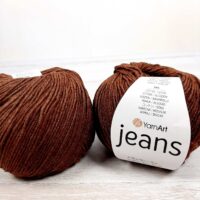 ЯрнАрт Джинс (YarnArt Jeans) 50г/160м 70 шоколад