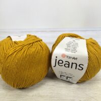 ЯрнАрт Джинс (YarnArt Jeans) 50г/160м 84 гірчица