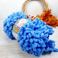 Алізе Пуффі Файн (Alize Puffy Fine) 100г/14м 112 блакитний