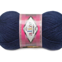 Алізе Супервош Комфорт Сокс 100 (Alize Superwash Comfort Socks) 100г/420м 058 темно синій