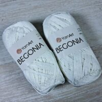 ЯрнАрт Бегонія (YarnArt Begonia) 50г/169м 1000 білосніжний