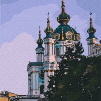 Картина за номерами КНО3603 Частинка Києва 40*50см