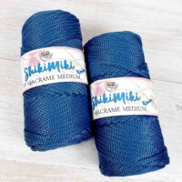 Шнур ПП Шикимікі Медіум (Shikimiki Medium Melange) 4мм 250г/82м 25067 морська хвиля