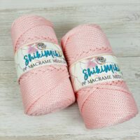 Шнур ПП Шикимікі Медіум (Shikimiki Medium Melange) 4мм 250г/82м 25030 світло-рожевий