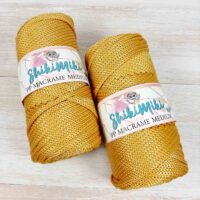 Шнур ПП Шикимікі Медіум (Shikimiki Medium Melange) 4мм 250г/82м 25060 золотий