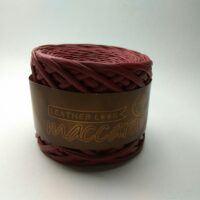 Шнур Макароні Металік (Maccaroni Look) 50г 1024L темно-червоний