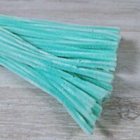 Синельний дріт 6х30мм бiрюза 10шт