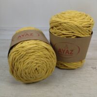Аяз Памук Макраме (Ayaz Pamuk Makreme) 250г/150м 1184 світло-жовтий