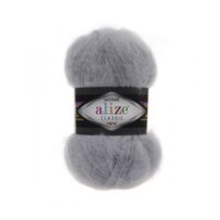 Алізе Мохер Класік (Alize Mohair Classic) 100г/200м 021 сірий
