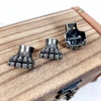 Ніжка С-017-3 стара латунь 17*21мм метал