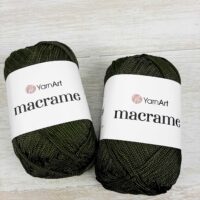 Ярнарт Макраме (YarnArt Macrame) 90г/130м 164 хакі
