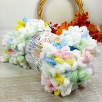 Алізе Пуффі Файн (Alize Puffy Fine Color) 100г/14м 5949 райдуга