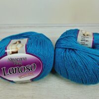 Ланосо Алпакана Файн (Lanoso Alpacana Fine) 100г/220м 916 блакитний
