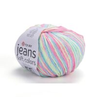 Ярнарт Джинс Софт Колор (YarnArt Jeans Soft Colors) 50г/160м 6204 рожевий