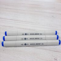 Маркер SANTI SM-040 синий