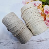 Шнур ПП 5мм 400г/200м без наповнювача №10256 капучино