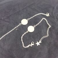 Основа під браслет метал 14мм 1шт