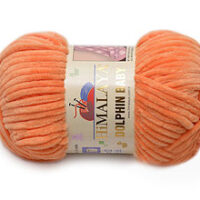 Гімалая Долфін Бебі (Dolphin Baby Baby) 100г/120м 80316 оранжевий