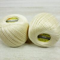 Ярнарт Ірис (YarnArt Iris) 20г/138м 911 молочний
