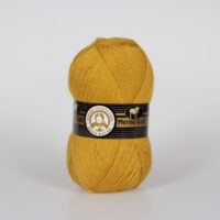 Мадам Трікоте Меріно Голд Нью (Madame Tricote Merino Gold New) 100г/400м 115 гірчиця