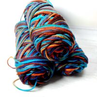 Сток акрил меланж 100г/190м кольоровий