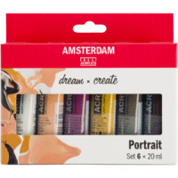Набір акрилових фарб Amsterdam Portrait Royal Talens 6*20мл