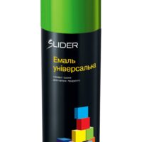Емаль універсальна 6018 салатова 400мл Slider color