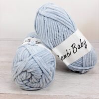 Бембі Бебі (Bambi Baby) 100г/110м 36 сіро-блакитний велюр