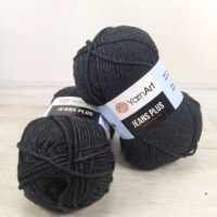ЯрнАрт Джинс Плюс (YarnArt Jeans Plus) 100г/160м 28 графіт